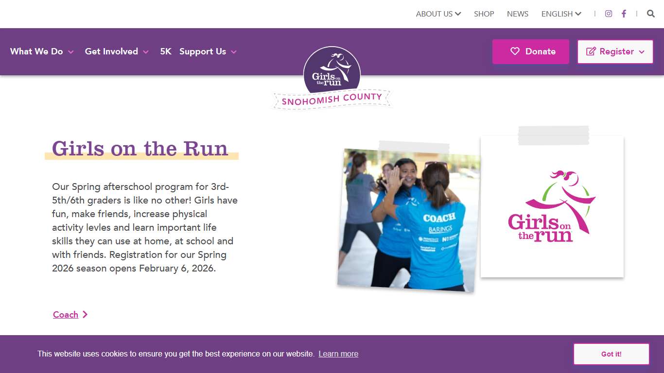 Program Details - 3rd - 5th Grade | GOTR Snohomish County
